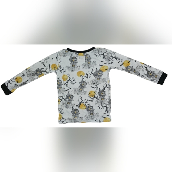 Burt’s Bees Kids Halloween Haunted House Pajama Set Organic Cotton Sz 3T - Picture 16 of 16